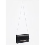 Shelvt Black clutch bag with chain | shoptok.hr