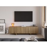 Marckeric TV komoda u dekoru hrasta u prirodnoj boji 180x55x35 cm Volia – | shoptok.hr