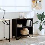  Regal za knjige crni 80x31x74,5 cm od konstruiranog drva | shoptok.hr