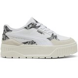 Puma ženske patike Karmen II Idol Snake Chic, Krem-bele