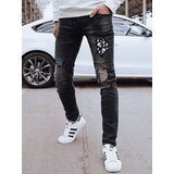 DStreet Spodnie męskie jeansowe czarne | ePonuda.com