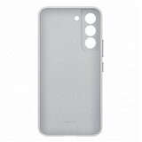 Samsung galaxy S22 usnjen hrbtni del, v.gray | Shoptok.si