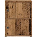  Regal za knjige boja starog drva 40x24x52 cm konstruirano drvo | shoptok.hr