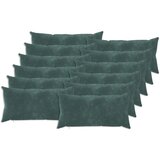  Presvlaka za jastuk 12 kom. HEERLEN Morska plava 40 x 80 cm - Osnovni Morska plava 12 | shoptok.hr