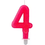 candle, svećica, pink - odaberite broj