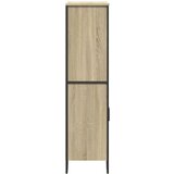  Visoka komoda boja hrasta 79 5x35 5x137 5 cm konstruirano drvo | shoptok.hr