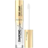 Eveline Cosmetics Diamond Glow Lip Luminizer svjetlucavo sjajilo za usne s hijaluronskom kiselinom nijansa Top Coat 4.5 ml Cijene