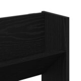 vidaXL Ormarići za cipele na zidu 2 pcs Crni hrast 60 x 18 x 60 cm | shoptok.hr