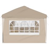  Rastezljivi šator za zabave 575 x 289 x 245 cm Krem | Eponuda.com