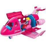  Foldable Plane For Dolls Travel Set Accessories Doll Pink 9 pcs. | shoptok.hr