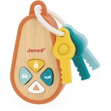 Janod Sounding Keychain aktivna igračka od drva 18m+ 1 kom | shoptok.hr