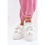 Boto Eco Leather Sneakers On Platform White Penolle | Shoptok.si