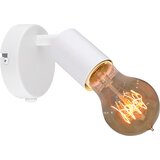 Mitea Lighting M190110 p bela spot lampa sa prekidačem 1xE27 40W | ePonuda.com