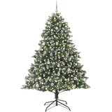 vidaXL Umjetno božićno drvce s stalakom Zelena 160 x 160 x 240 cm | shoptok.hr