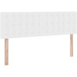 vidaXL Postelja s shranjevanjem Bela 140 x 200 cm Umjetno usnje | Shoptok.si