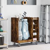 Golf ormar s kotačem Jednobojno Dimljeni hrast 90 x 45 x 98 cm | shoptok.hr
