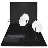  Fotografska studijska oprema sa setom svjetala i pozadinom | shoptok.hr