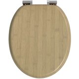  WC daska 2 pcs Boja svijetlog bambusa 44 x 38 cm MDF ploča | shoptok.hr