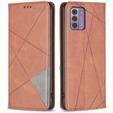 INORCO Stojalo za usnjen ovitek za telefon Nokia G42, etui za mobilni telefon z vtisnjeno linijo in režami za kartice, (22033209) Cene