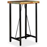  Barski stol od masivnog obnovljenog drva 60x60x107 cm | shoptok.hr