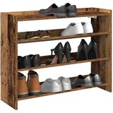 vidaXL Stalak za cipele boja staro drvo 80x25x62 cm konstruirano drvo | shoptok.hr