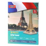 Ozzo 3d puzzle slagalica 3d ajfelov toranj 36k ( 882419 ) | Eponuda.com