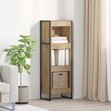 Ormarić za knjige Umjetnička hrastovina 40 x 30 x 121 cm | shoptok.hr