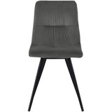 CARRYHOME STOL, kovina, tekstil siva | Shoptok.si