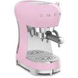 Smeg ECF02PKEU Aparat za espresso u za retro stilu 50-ih, Cadillac Pink, rucka filter. | shoptok.hr