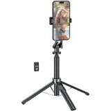 Hoco selfie stick s bežičnim daljinskim upravljačem i stativom K21 crni Cijene