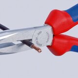 Knipex KLIJEŠTA POLUOKRUGLA ŠPIC RAVNA 200MM 26 12 200 KNIPEX | shoptok.hr