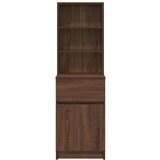 vidaXL Noćni ormarić smeđeg hrasta 39x35x125 cm konstruirano drvo | shoptok.hr