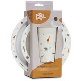 Interbaby dječji set za hranjenje Savanna 3-dijelni bež | shoptok.hr