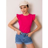Fashion Hunters RUE PARIS Women's fuchsia blouse | shoptok.hr