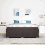  Konstrukcija postelje Temno rjava 180 x 200 cm blago, (5000126009) | Shoptok.si