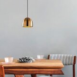Opviq lights Viseča svetilka v bronasti barvi s kovinskim senčnikom ø 17 cm Mugo – | Shoptok.si