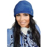Kamea Woman's Hat K.22.001.12 Navy Blue Cene