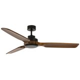  Lucci air 213051 - Plafonski ventilator SHOALHAVEN crna/braon | Eponuda.com
