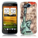 Cadorabo Primer združljiv s HTC -jem z New Yorkom - Kip of Liberty Print - Trda zaščitna kritje pri trendovskem oblikovanju, (20562788) | Shoptok.si