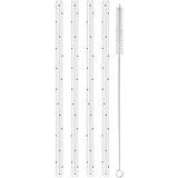 Komplet 4 slamic s črnim potiskom, 20 cm - Pike | Shoptok.si