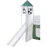 MID.YOU Igralna Postelja Kasper, 90x200, Zelena, Tobogan, Stolp | Shoptok.si