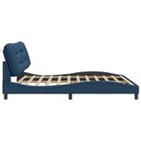  Okvir za krevet bez madraca Hvar plavi 200x200 cm od tkanine | shoptok.hr