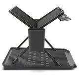 Brabantia Foldable Dish Drying Rack Large Dark Grey | shoptok.hr