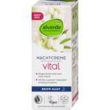 Alverde Naturkosmetik vital noćna krema - sa peptidima organske lupine 50 ml