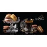 Rogaška skodelica za kavo s podstavkom – diamond gold – set 2 kos + darilo | Shoptok.si