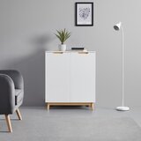 Bessagi Home komoda nicole, bela, barva bora | Shoptok.si
