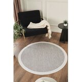 Conceptum Hypnose okrugli tepih Sisalux 3087, prečnik 120 cm, siva / bela | Eponuda.com