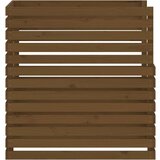 vidaXL Komposter smeđa boja meda 100x100x102 cm od masivne borovine | shoptok.hr