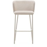 Kave Home Bež barski stol (višina sedeža 75 cm) Ciselia – | Shoptok.si