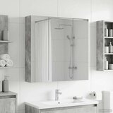  Kopalni&amp;scaron;ka ogledalna omara Betonsko siva 70 x 14,5 x 70 cm, (5000233343) Slike
